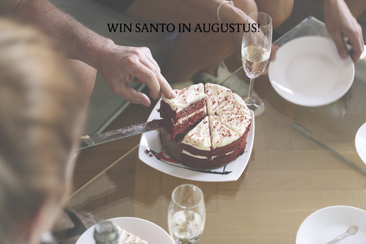 Win Santo! Win een Vin Santo bij elke bestelling in Augustus